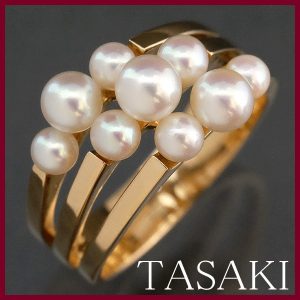 ショッピング情報☆TASAKI☆田崎☆パールリング☆K18☆MEDAKA周南